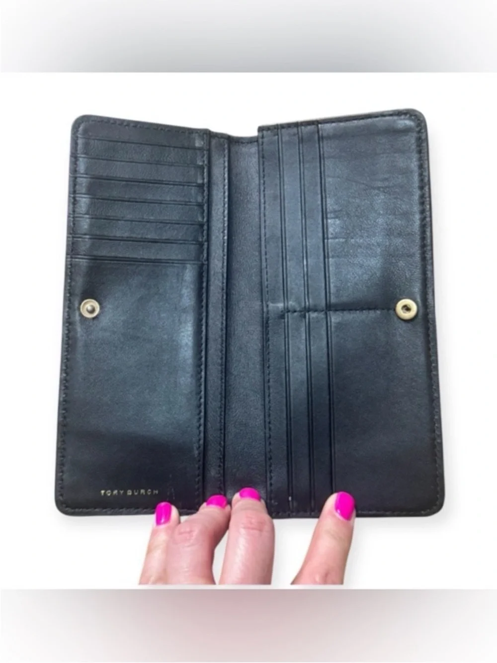 Tory Burch Fleming Quilted Soft Leather Continental Wallet - Picture 6 of 6